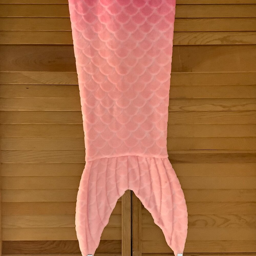 Mermaid Blanket Bag Pillow Fort Pink - Picture 3 of 8
